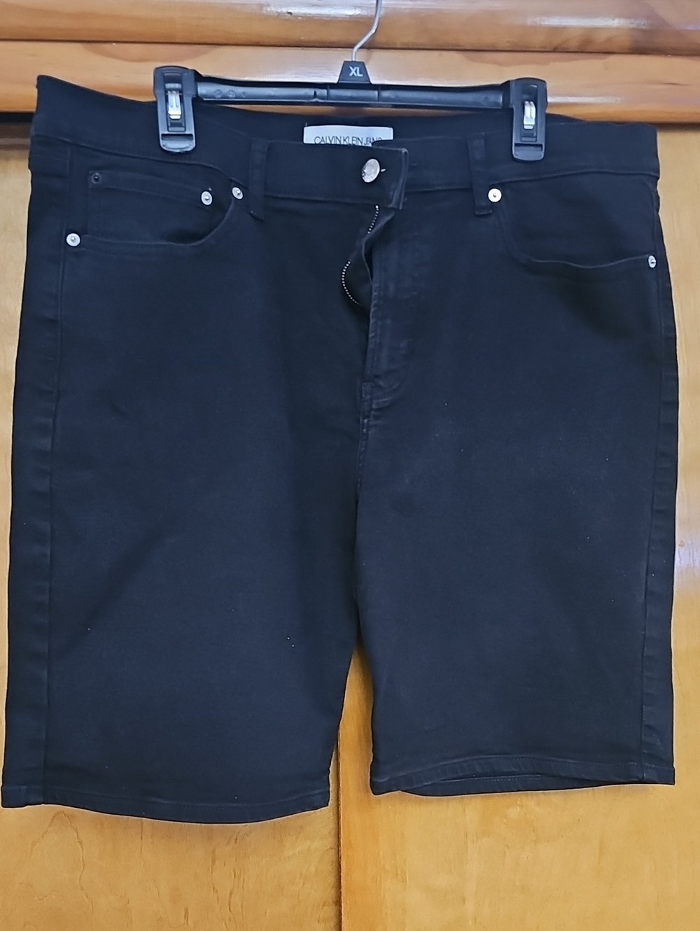 Calvin Klein Black Men's Denim Shorts